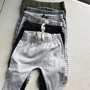 Carter's Kids Sweatpants & Joggers Multi-Pack - Green, Gray, Black